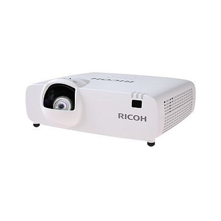 Ricoh PJ WUL5A40ST 16:10 WUXGA (1920x1200) 3LCD Laser 4500 ANSI Lumen HDMI RJ45 Speaker-0