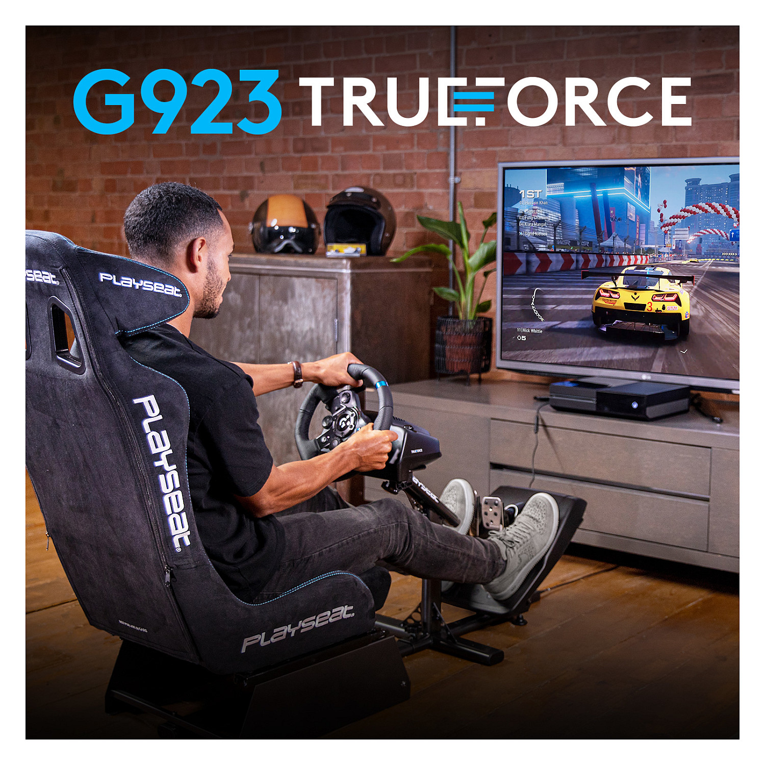 Logitech G923 Racing Wheel and Pedals for Xbox One and PC - N/A - N/A - EMEA-1