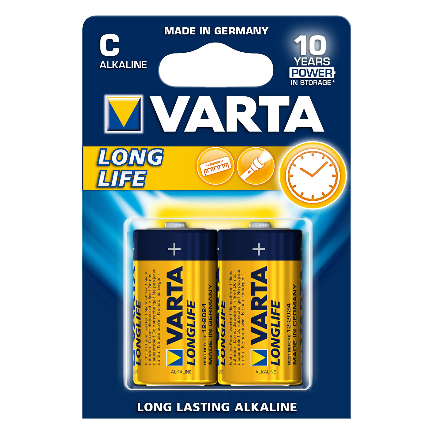Baterije VARTA Longlife C (LR14) 1.5V (2 kom)-0