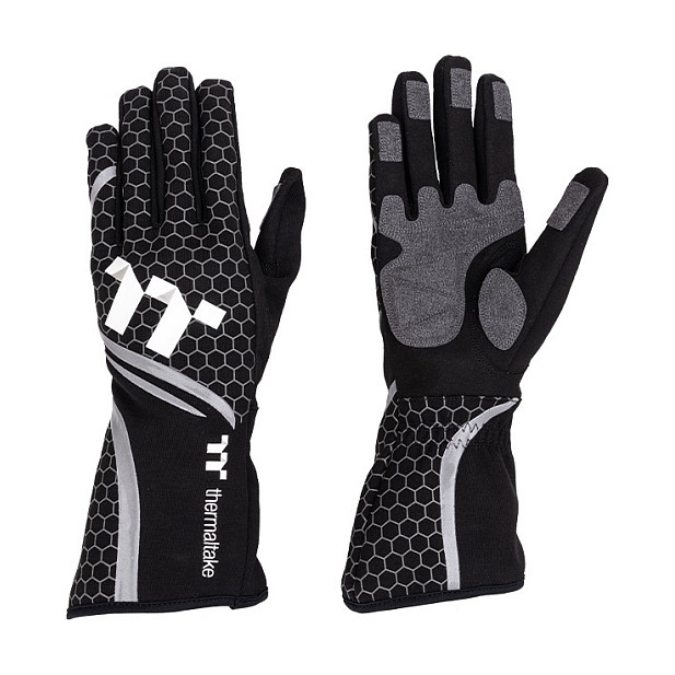 Rukavice za sim racing THERMALTAKE Gaming Sim Racing Gloves (XL, crna boja)-0
