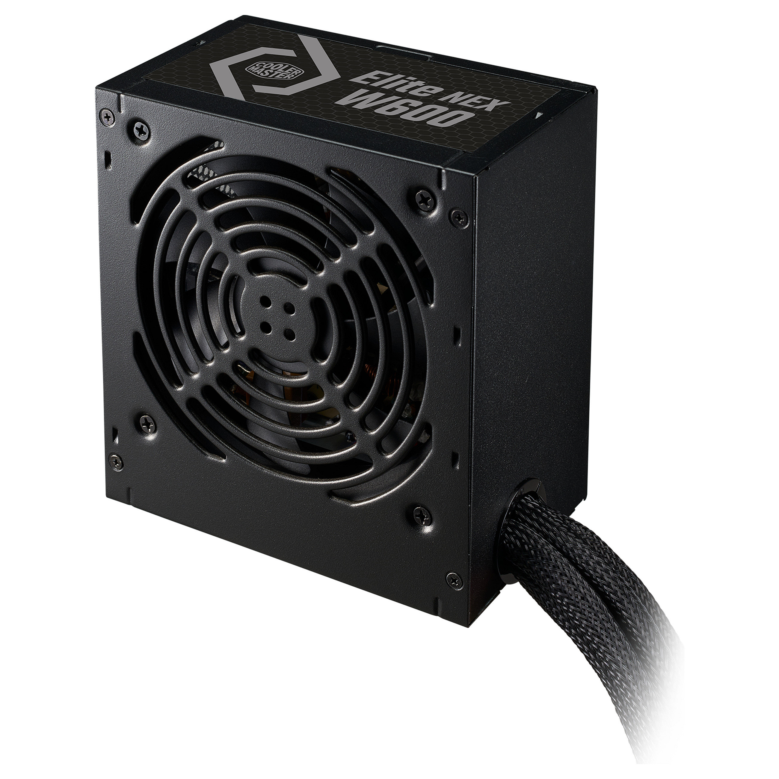 600W Cooler Master Power Supply Elite NEX W600 230V A EU Black Cable-4