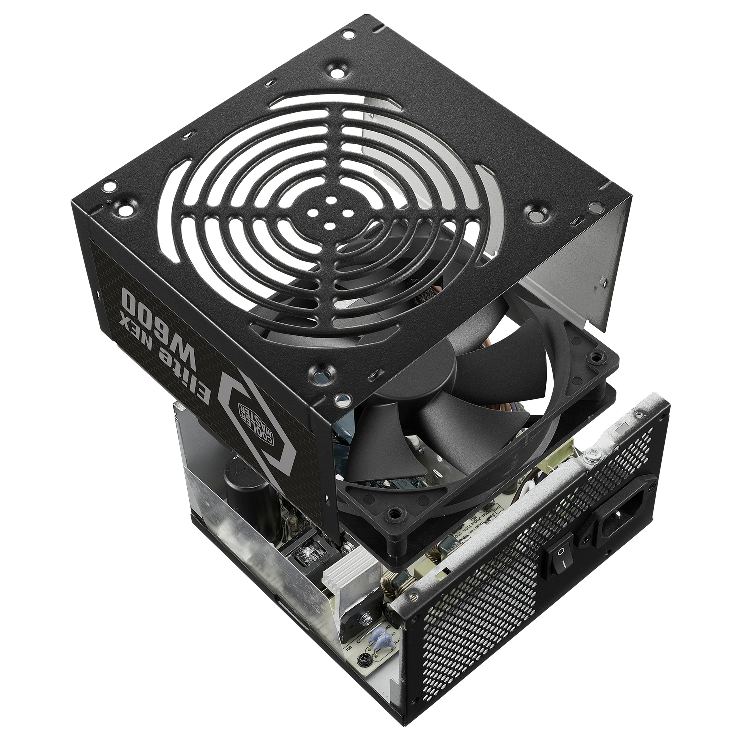 600W Cooler Master Power Supply Elite NEX W600 230V A EU Black Cable-5