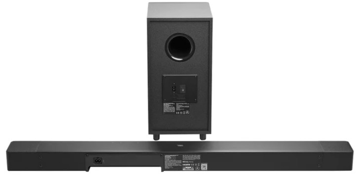 Soundbar JBL Cinema SB595 (3.1.2, 440 W, Dolby Atmos, bežični subwoofer, Bluetooth 5.4, crna boja)-1