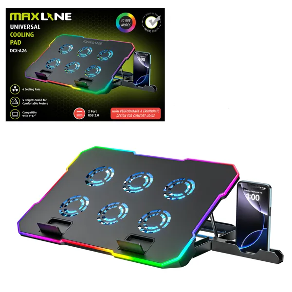 MAXLINE COOLING PAD ZA LAPTOP DCX-A26