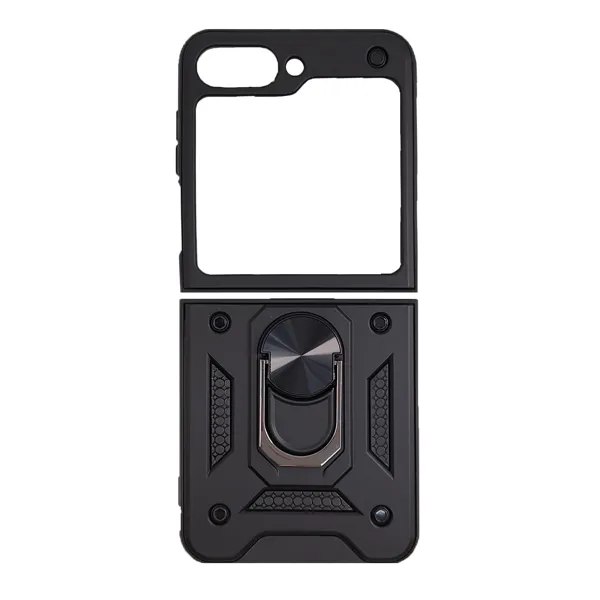 MM TPU SAM GALAXY Z FLIP 8 ANTI-SHOCK WITH RING crna-0