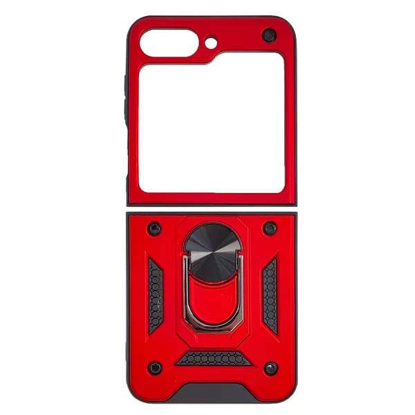 MM TPU SAM GALAXY Z FLIP 8 ANTI-SHOCK WITH RING crvena-0