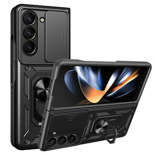 MM TPU SAM GALAXY Z FOLD 8 ANTI-SHOCK WITH RING crna-0