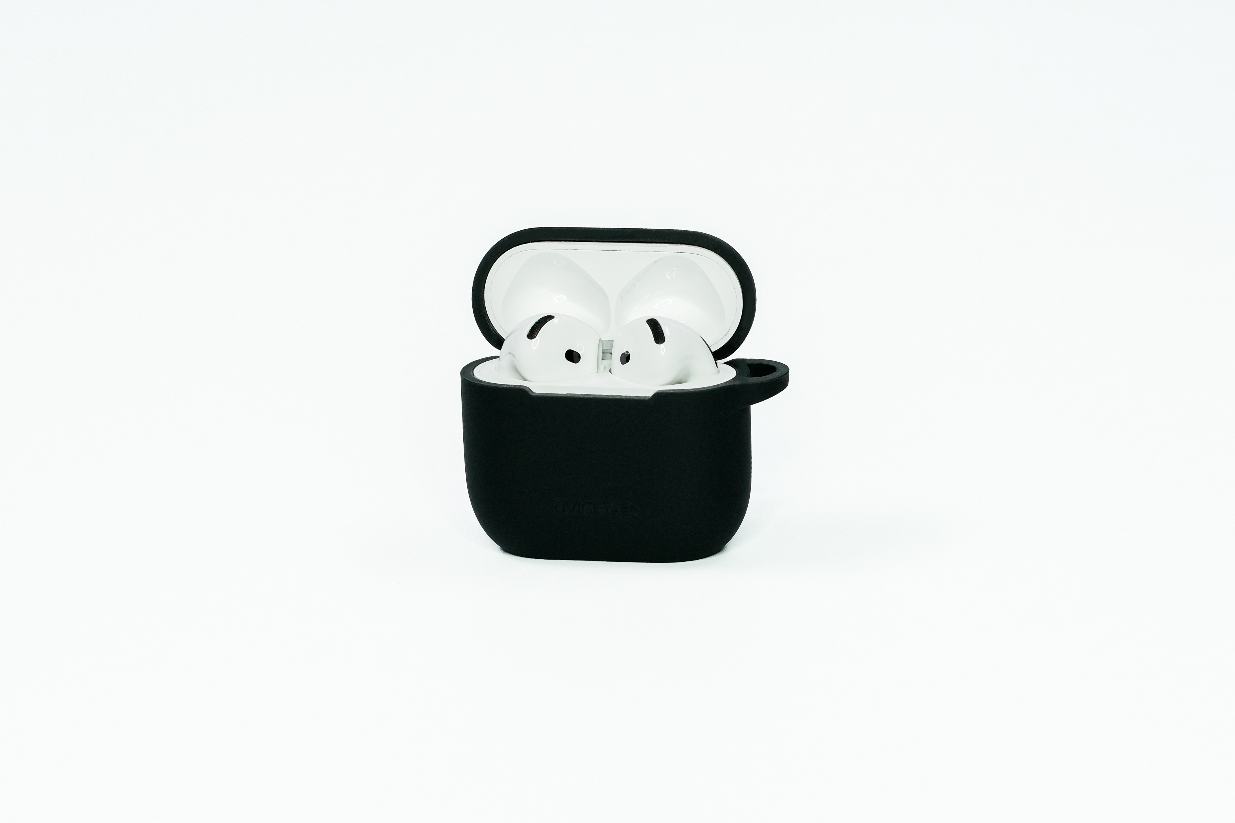 Dviced AirPods 4 Silicone Case - Black-0