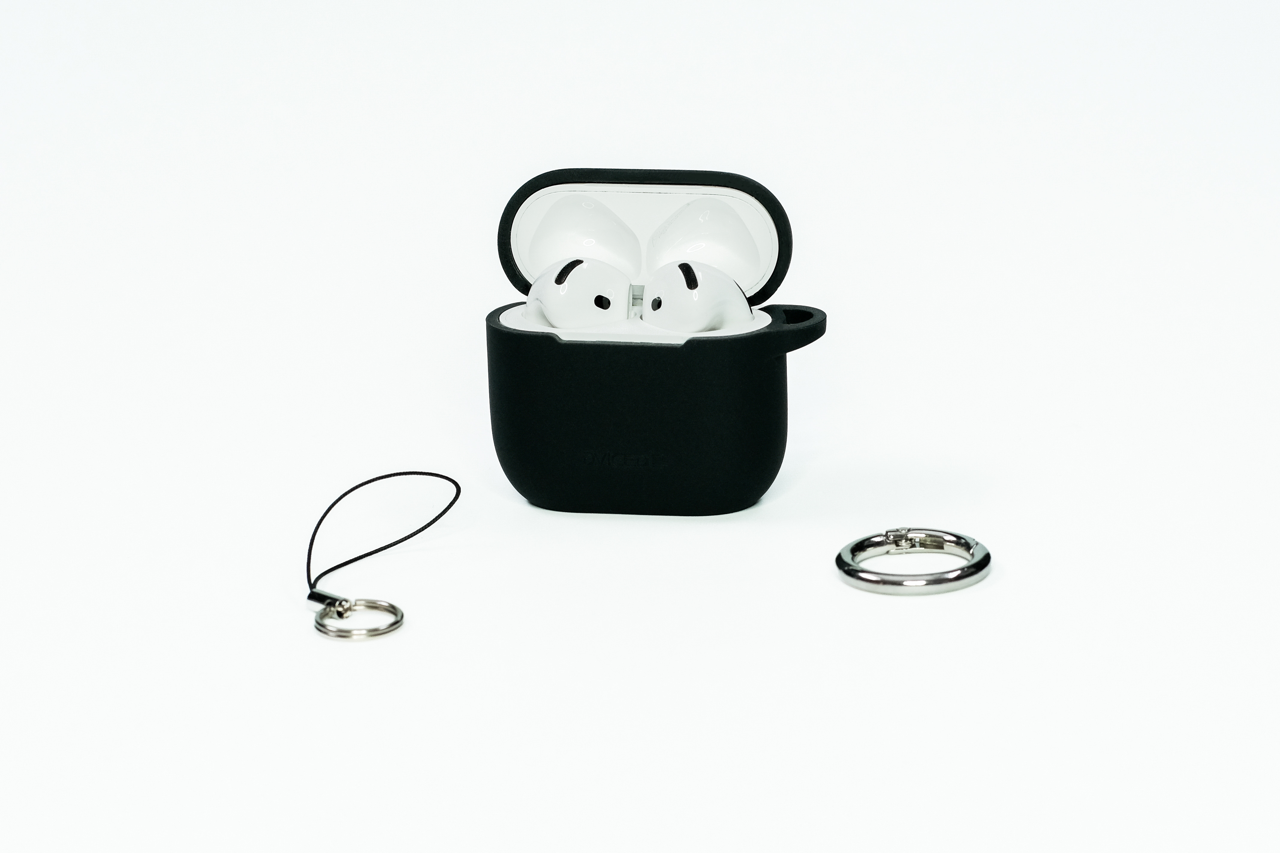 Dviced AirPods 4 Silicone Case - Black-1