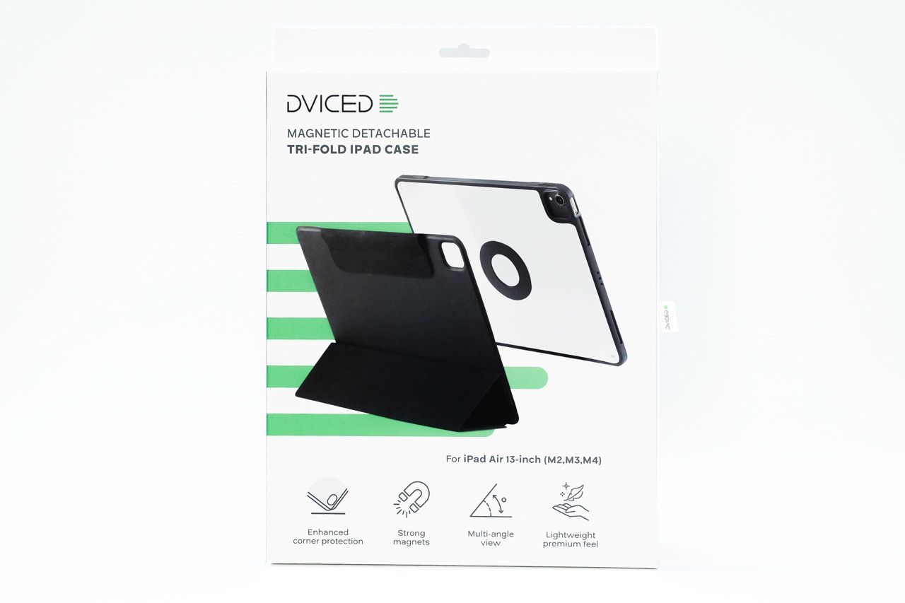 Dviced Hybrid case for iPad Air 13-inch (M2,M3,M4) - Black-4