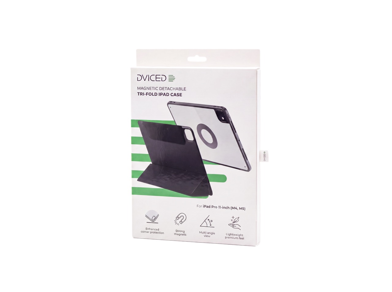 Dviced Hybrid case for iPad Pro 11-inch (M4,M5) - Black-1