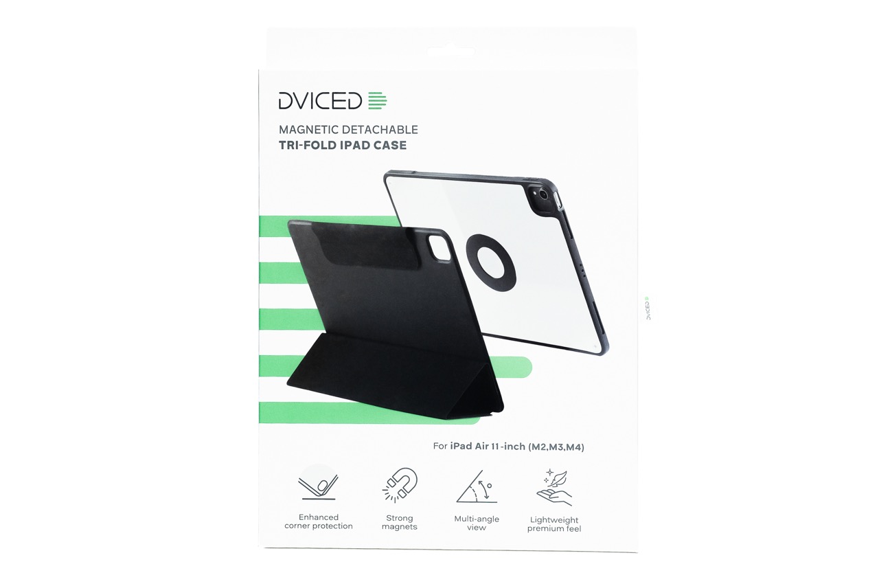Dviced Hybrid case for iPad Air 11-inch (M2,M3,M4) - Black-2