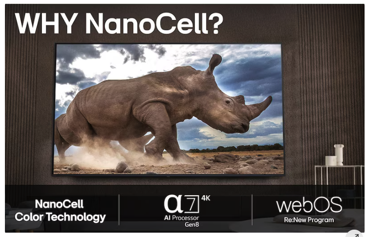 TV LG 55NANO82A6B.AEU NanoCell AI 55" (139cm, 4K UHD, webOS, Smart TV, HDR10 Pro)-8