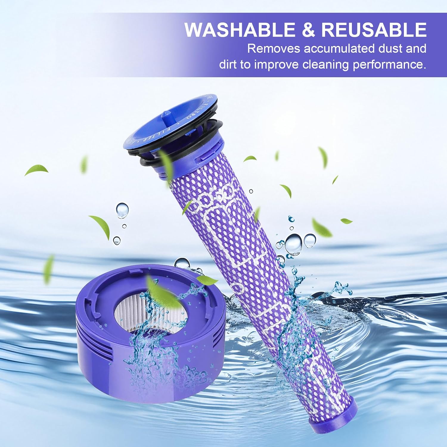 Zamjenski set filtera za Dyson V7 i V8 Animal, Absolute – Set 3 Hepa + 2 predfiltera (965661-01, 967478-01)-6