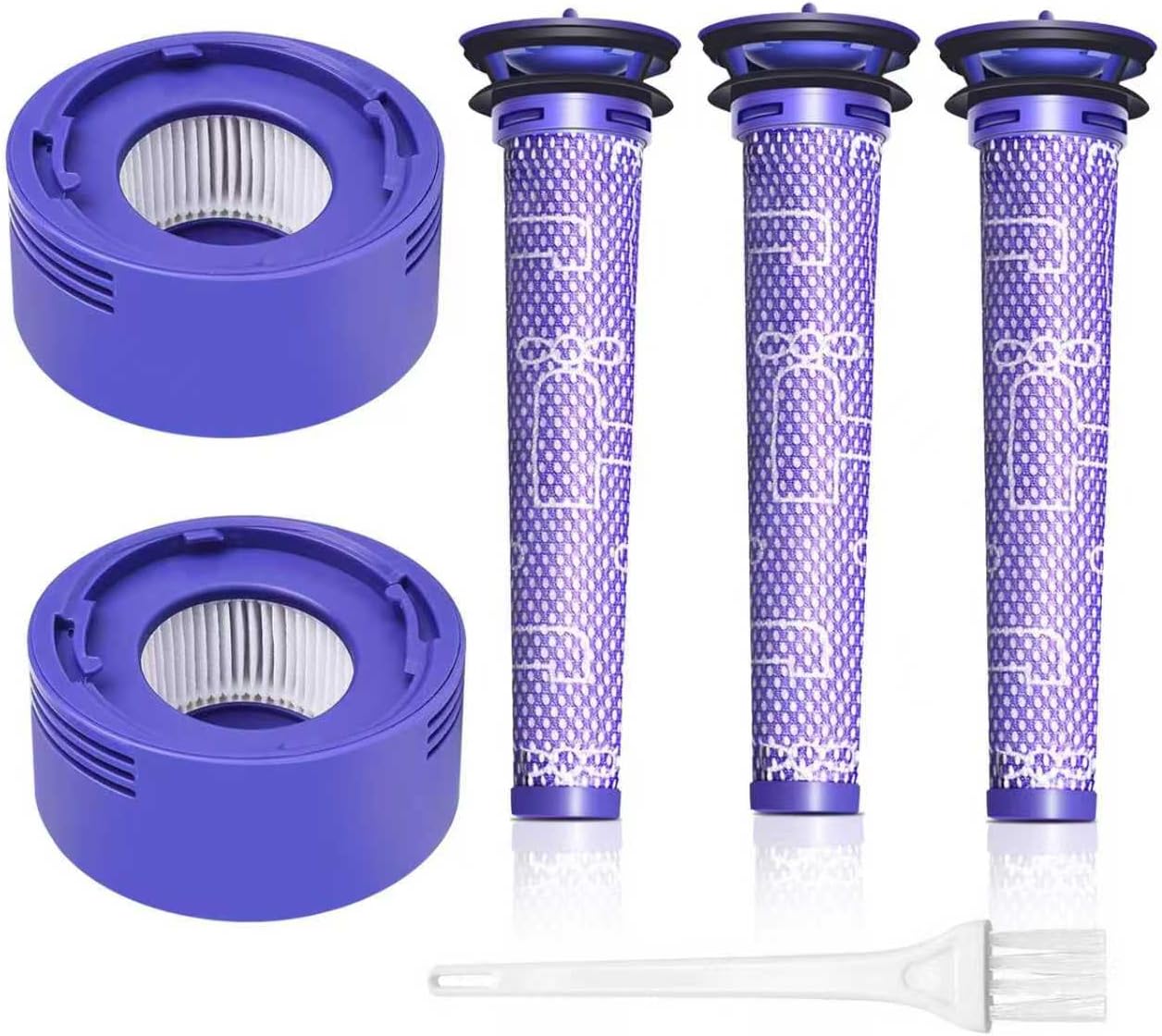 Zamjenski set filtera za Dyson V7 i V8 Animal, Absolute – Set 3 Hepa + 2 predfiltera (965661-01, 967478-01)-0