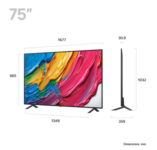 TV LG 75QNED80A6A.AEU QNED AI 75" (190cm, 4K UHD, HDR10 Pro, webOS, Smart TV)-1