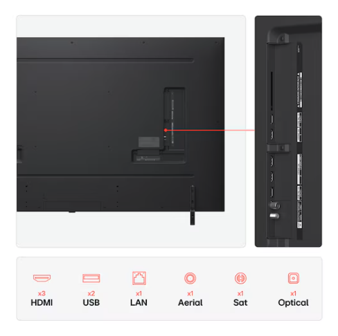 TV LG 75QNED80A6A.AEU QNED AI 75" (190cm, 4K UHD, HDR10 Pro, webOS, Smart TV)-2