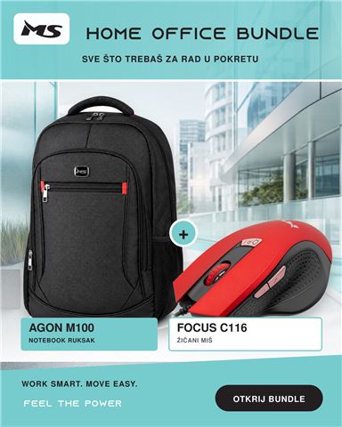NOT DOD MS AGON M100 ruksak + miš gratis-0