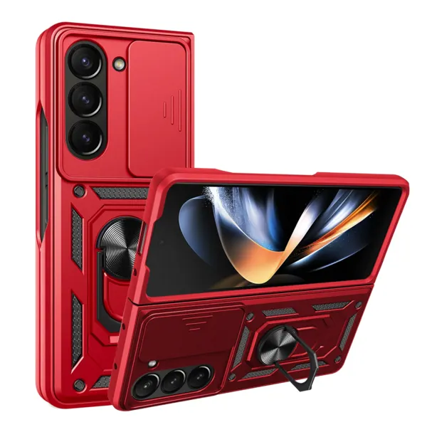 MM TPU SAM GALAXY Z FOLD 8 ANTI-SHOCK WITH RING crvena-0