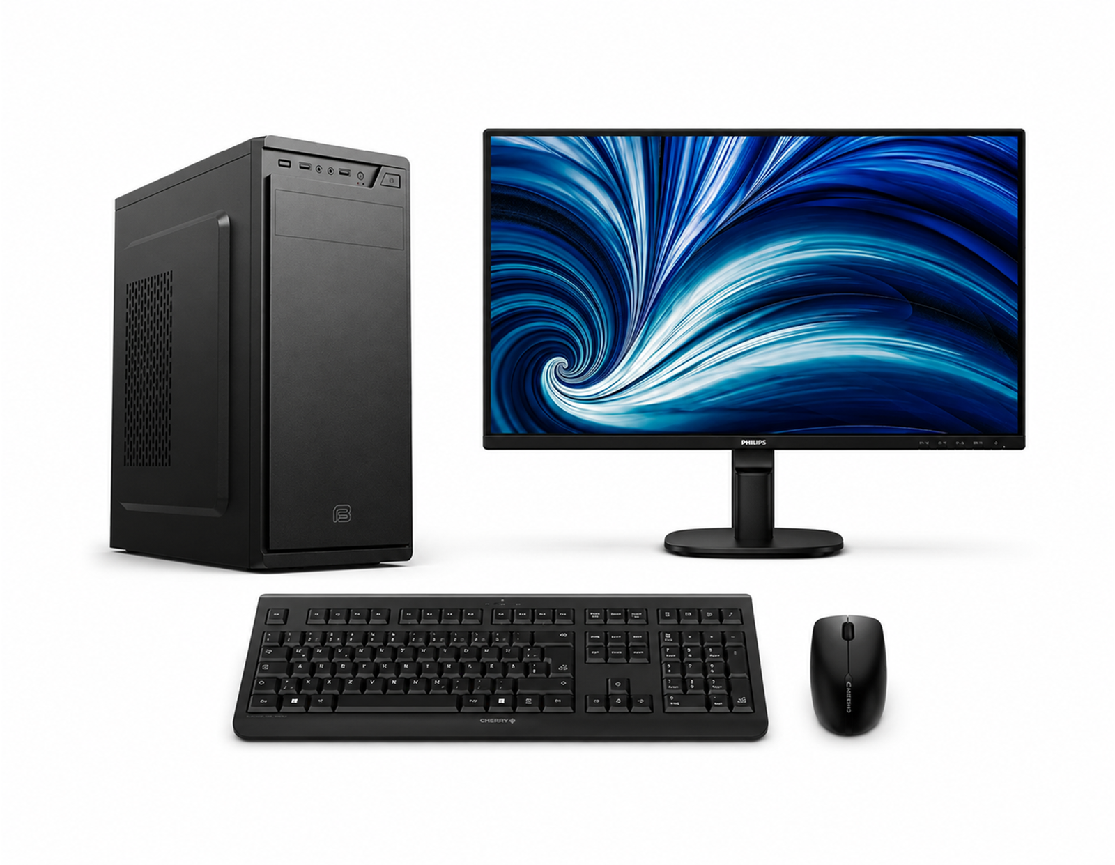 Cratos BTS Full Suit 1 - AMD Ryzen 3 3200G, 16GB DDR4, 512GB NVMe SSD, Radeon Graphics, Windows 11 Pro, tipkovnica/miš/monitor