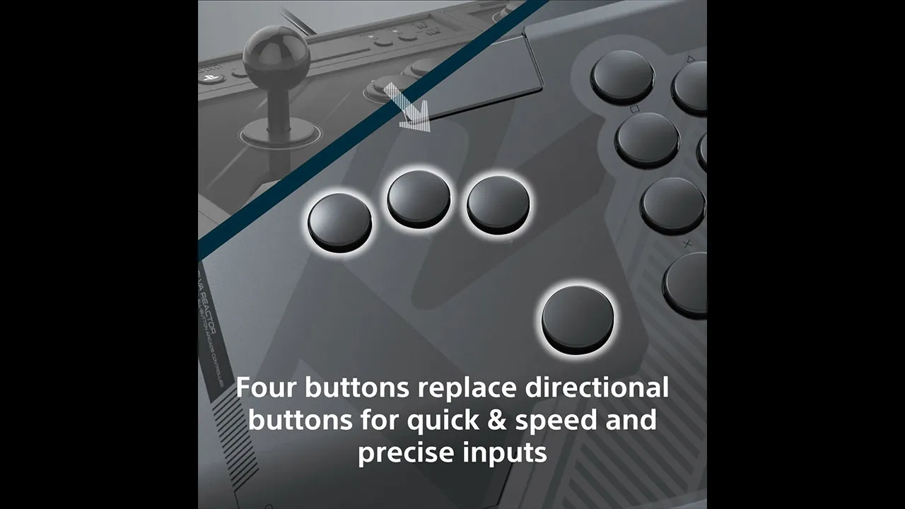Kontroler HORI NOLVA-R Mechanical All-Button Arcade (PS5, PS4, PC, crna boja) PREORDER-8