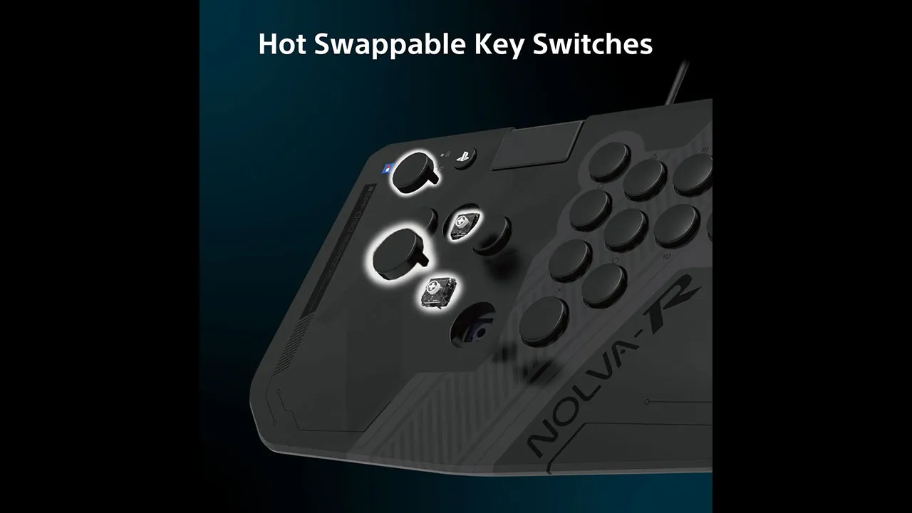 Kontroler HORI NOLVA-R Mechanical All-Button Arcade (PS5, PS4, PC, crna boja) PREORDER-3