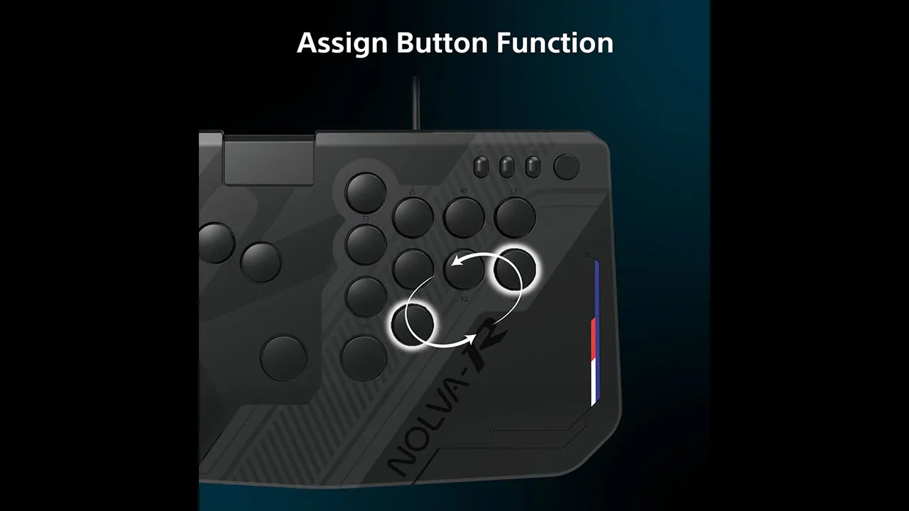 Kontroler HORI NOLVA-R Mechanical All-Button Arcade (PS5, PS4, PC, crna boja) PREORDER-4