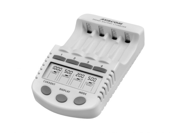 Punjač baterija AVACOM JVL-505 (4 kanala, AA i AAA, Ni-MH i Ni-Cd, LCD, USB izlaz)-0