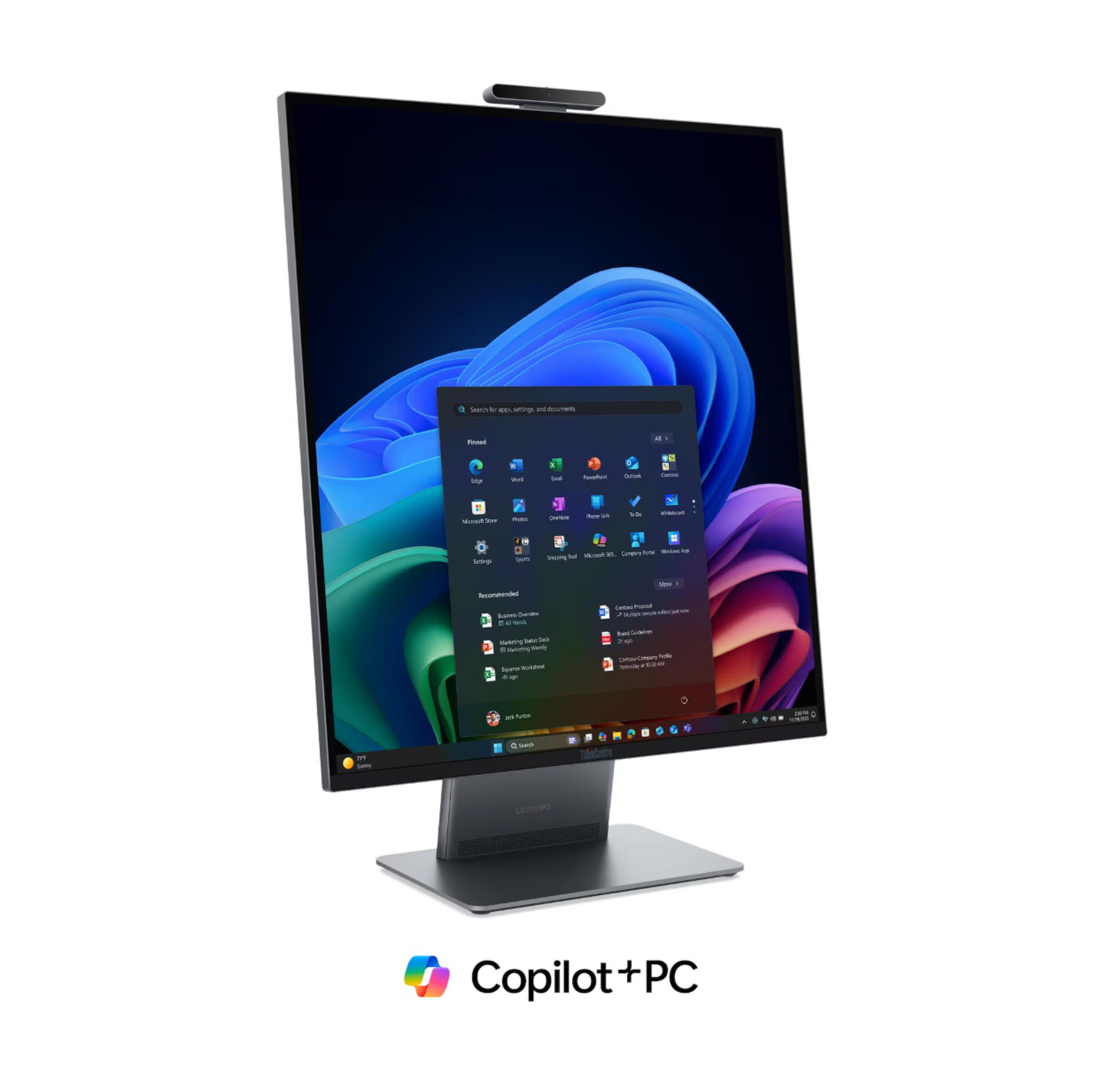 AIO računalo LENOVO ThinkCentre X AIO (27,6", IPS, QHD 2560x2880, Intel Core Ultra X7 368H, 32 GB RAM, 1 TB SSD, Intel Arc B390, Windows 11 Pro, siva)-0
