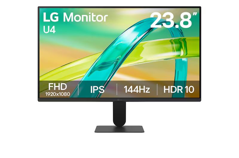LG 24U411B 24" IPS FHD 144Hz, HDMI, D-Sub,-0
