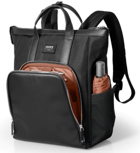 Port ruksak MUSE TL ECO 16" + neseser, crna-0
