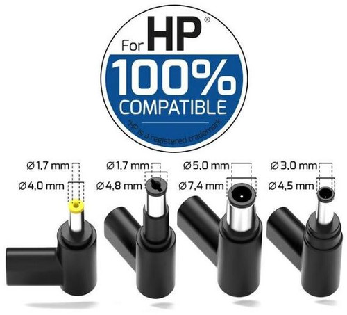 Port punjač 100W GaN2 USB-C za HP NB, 4 nastavka-0