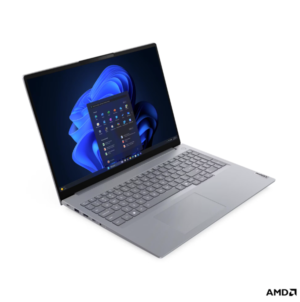 Laptop LENOVO ThinkBook 16 G9 AHP (16" WUXGA 1920x1200 IPS, AMD Ryzen 7 250, 16 GB RAM, 512 GB SSD, AMD Radeon 780M, Windows 11 Pro, Non-HR tipkovnica, siva boja)-0
