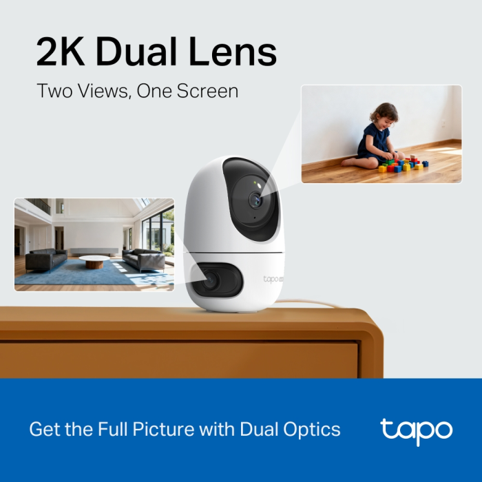 TP-LINK Tapo C245D Dual 2K Pan/Tilt AI Wi-Fi Indoor Camera-7