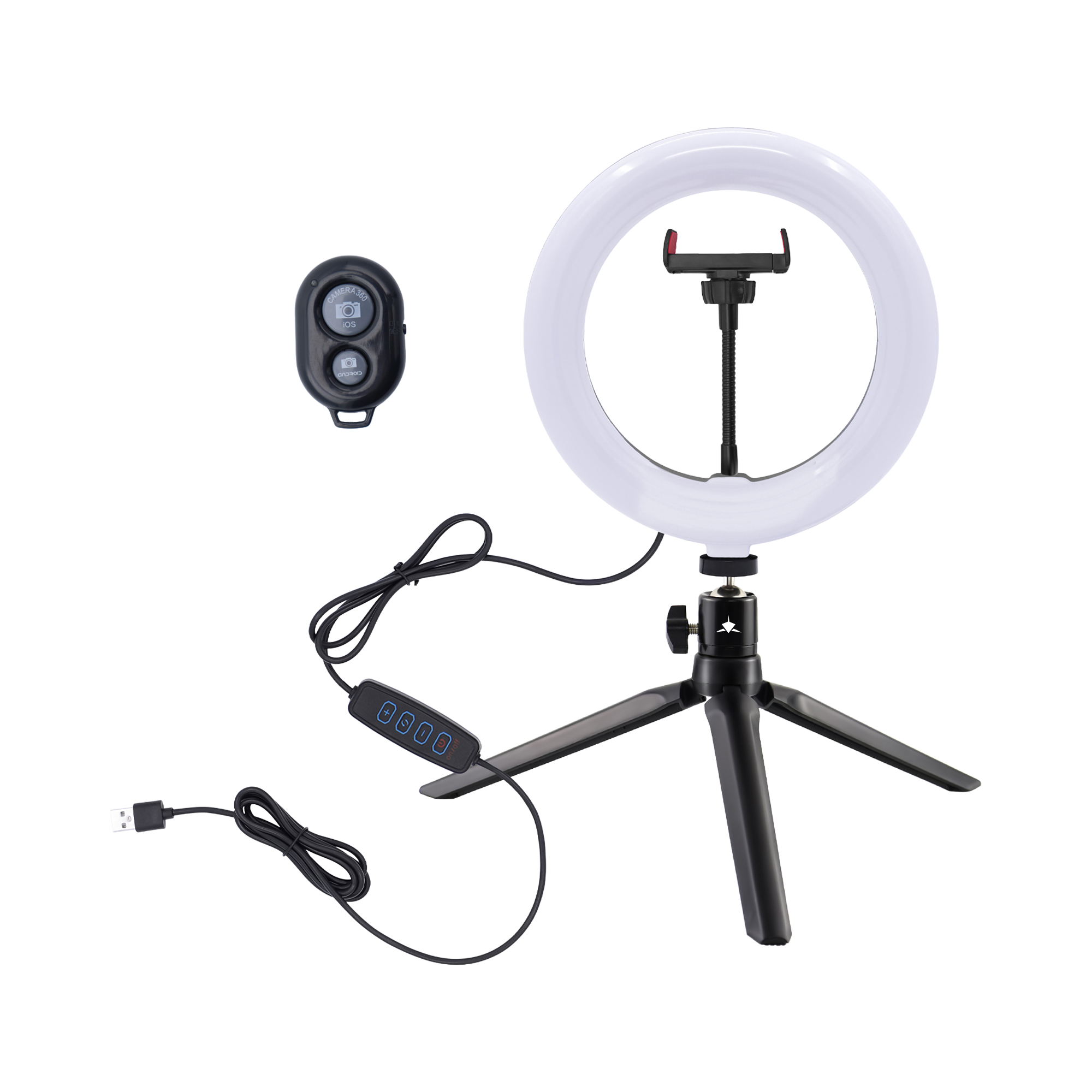 White Shark RING LED LIGHT RL-08 MOONLIGHT-2 - 21 cm-2