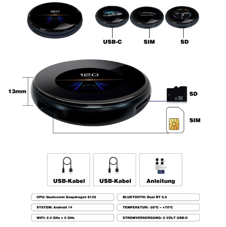 Video streamer AMPIRE VSB100-2