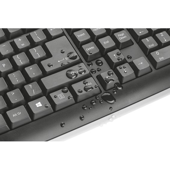 Set TRUST ClassicLine 23691, Tipkovnica i Miš, HR/SL, Black-2