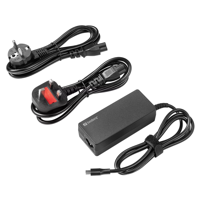 Sandberg USB-C AC Power Adapter PD65W EU+UK