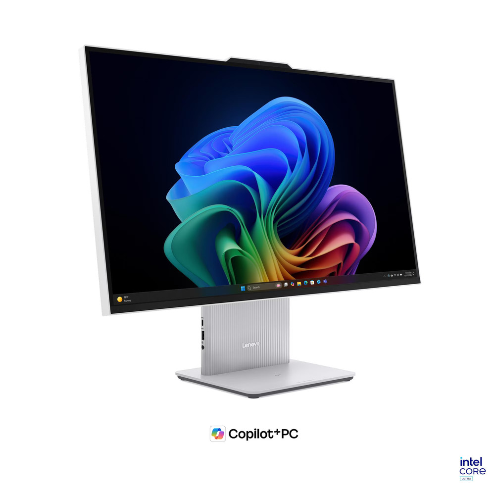 Lenovo IdeaCentre AIO 27IPH11 27" QHD, Intel Core Ultra 7 355, 16GB DDR5, 1TB SSD, Integrated Graphics, WiFi7/BT5.4, tipk./miš, Win 11 Pro, Cloud Grey (F0JJ000USC-W11P)
