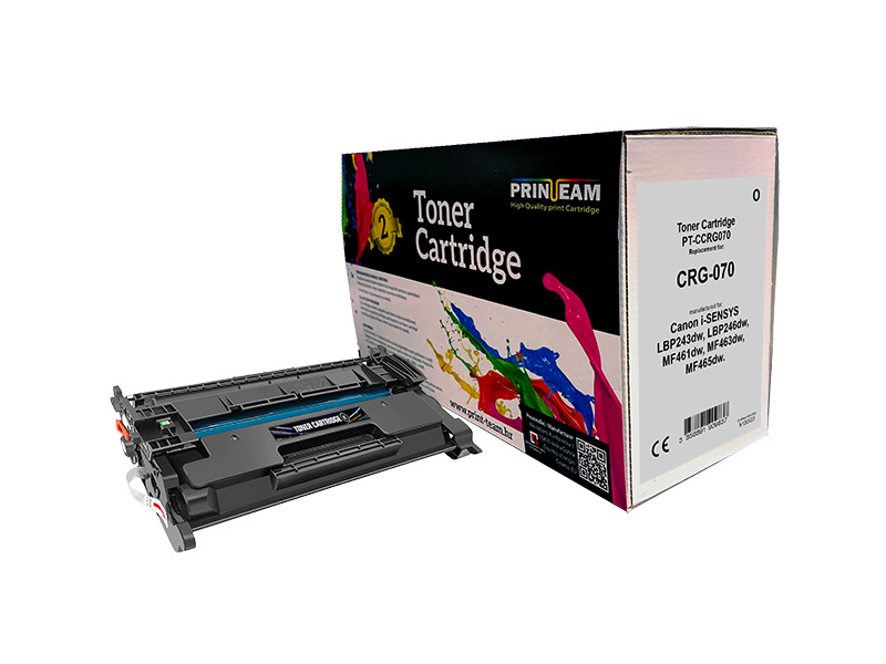 Print-Team kompatibilno za Canon CRG-070H toner crni (10.200 stranica) NOVI CHIP