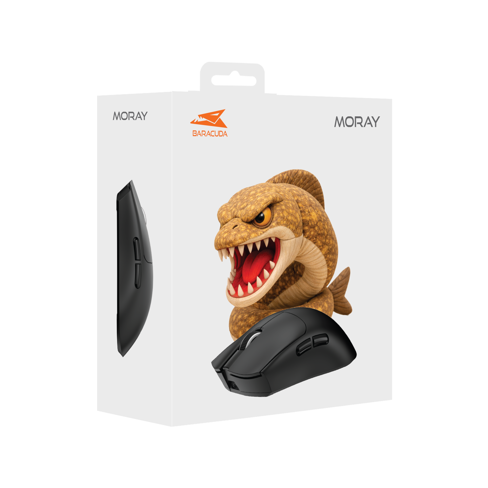 Baracuda MOUSE BGM-131 MORAY - Black / Wireless-5