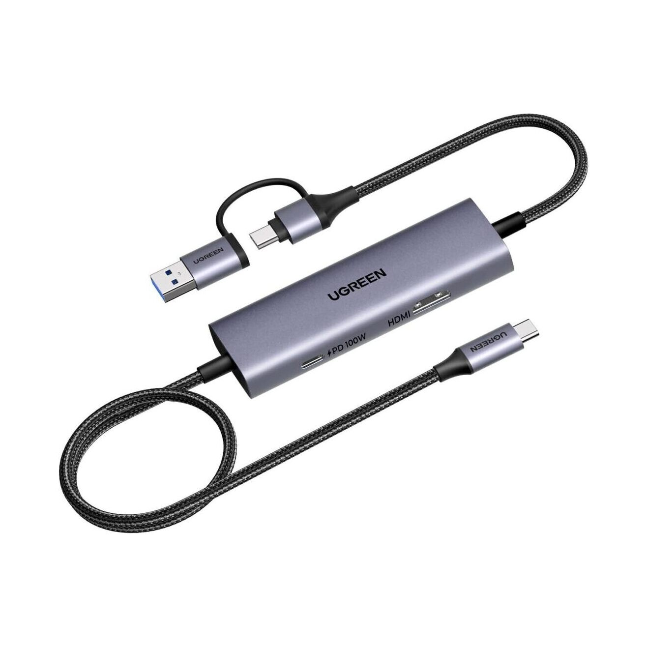 Video capture card UGREEN, USB C/ A (M)