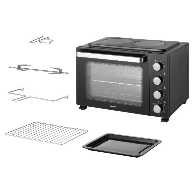 Sencor električna mini pećnica SEO 3580BK