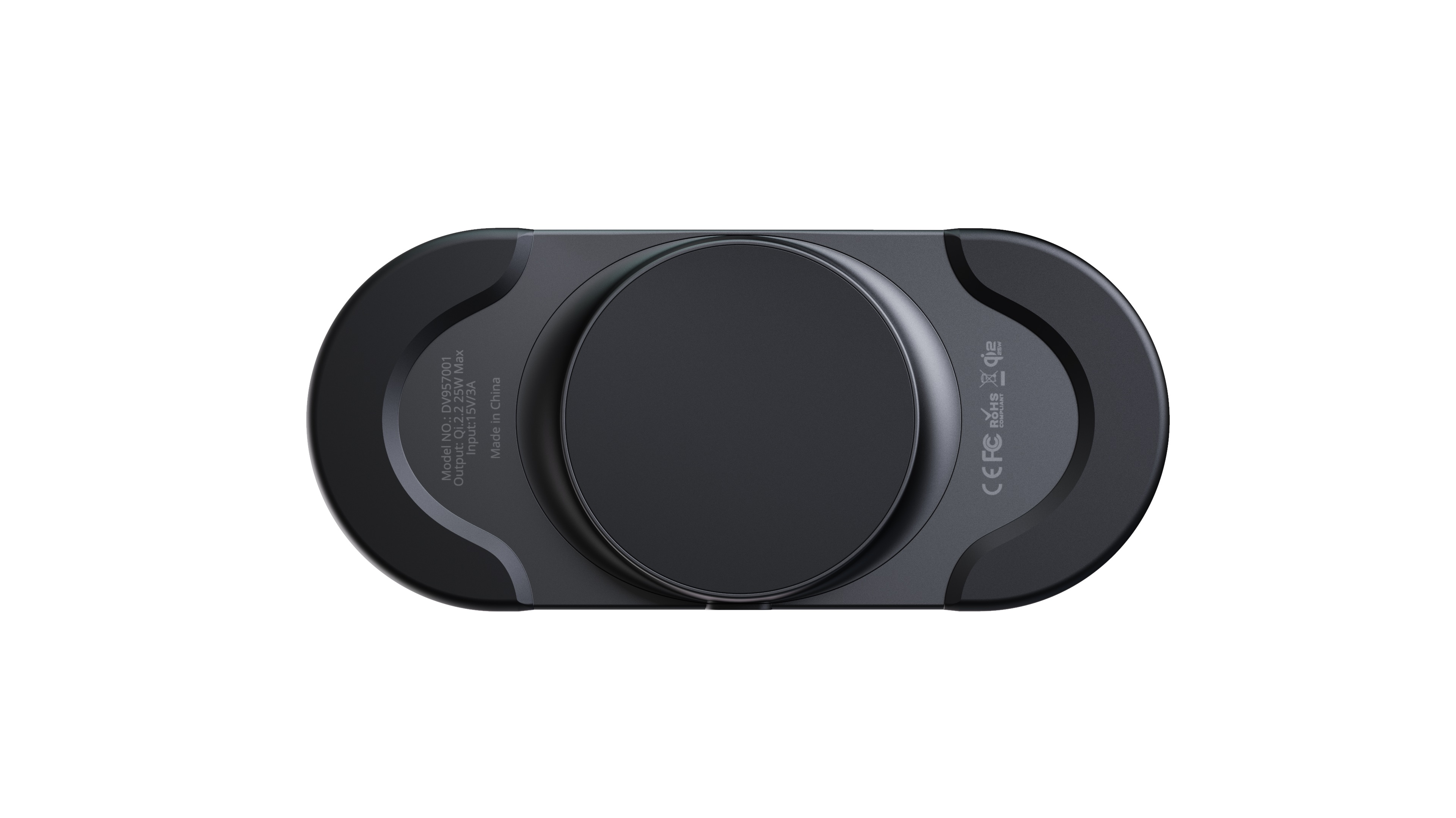 Dviced AERON Grip Qi2.2 charger and active cooler for gaming - Black-4