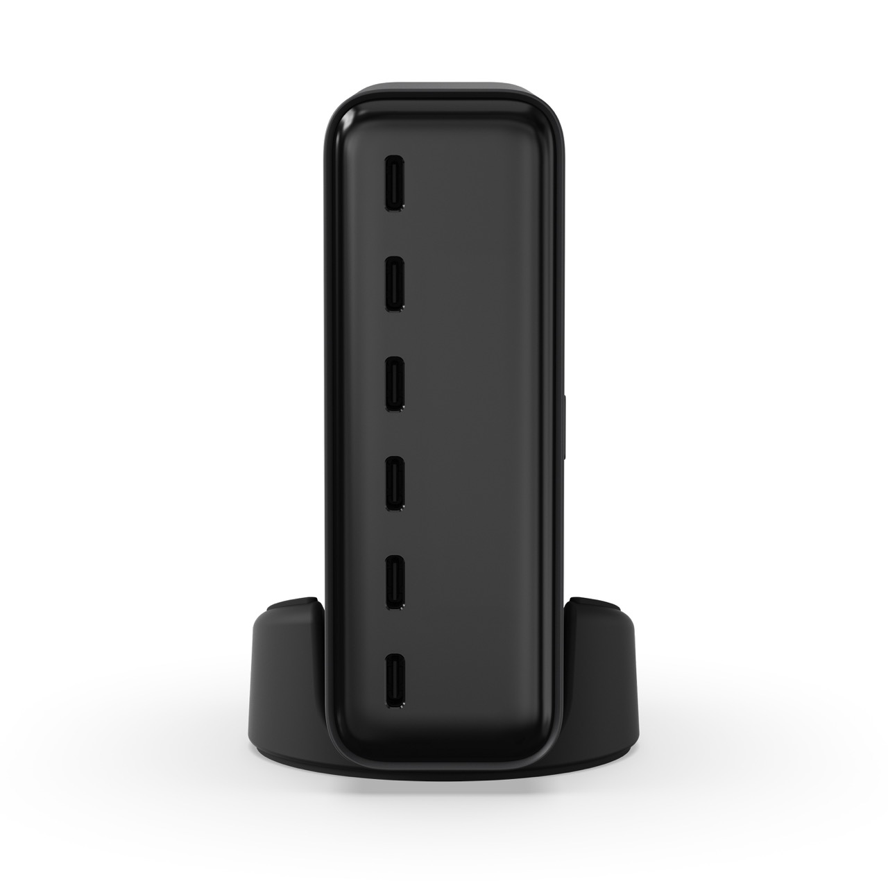 Stolni punjač SATECHI ChargeView 240W (6x USB-C, GaN, LCD zaslon, crna boja)-9