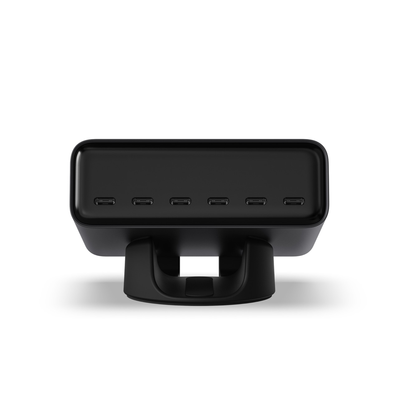 Stolni punjač SATECHI ChargeView 240W (6x USB-C, GaN, LCD zaslon, crna boja)-2