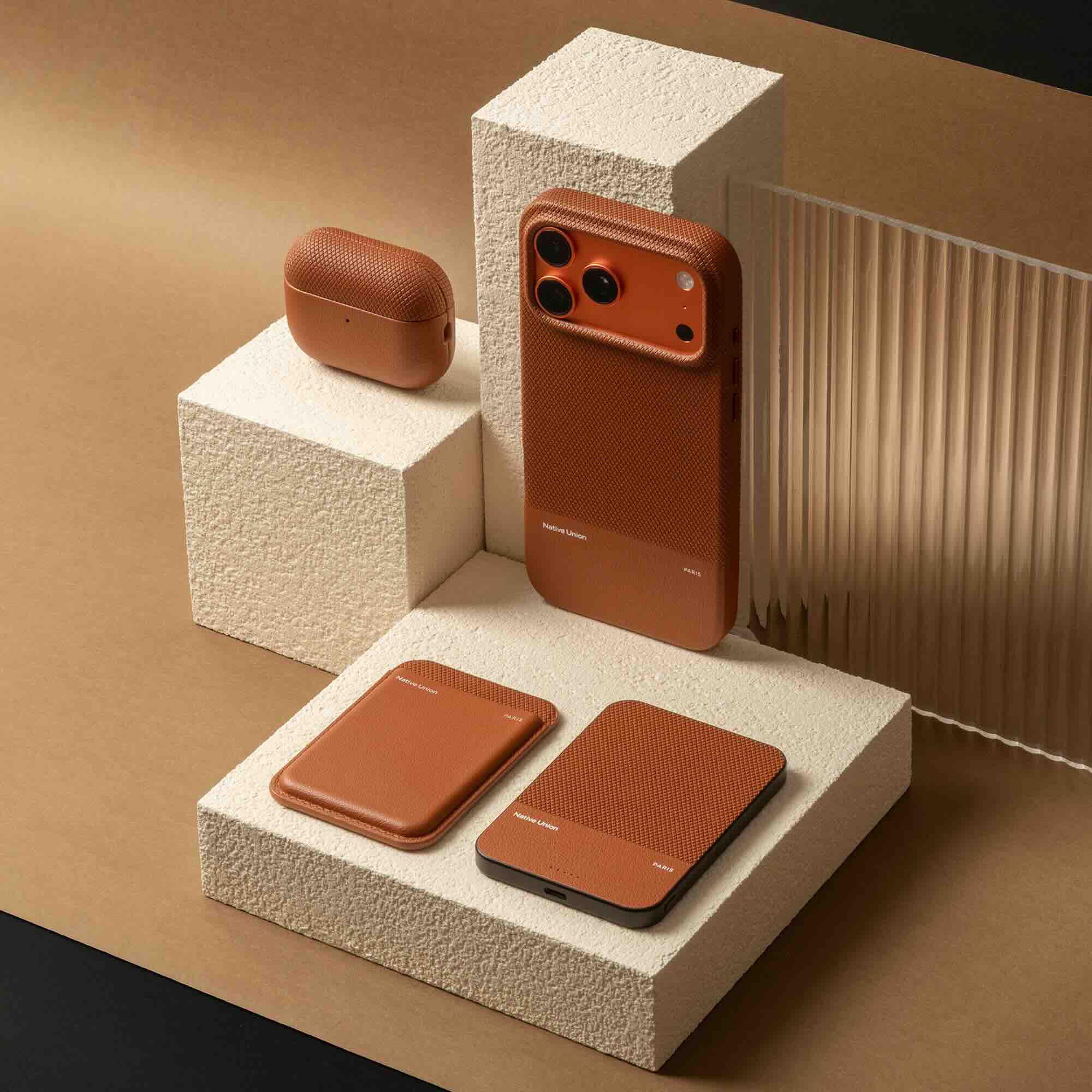 Native Union (Re)Classic Airpods Pro 3 Case - Tan-2
