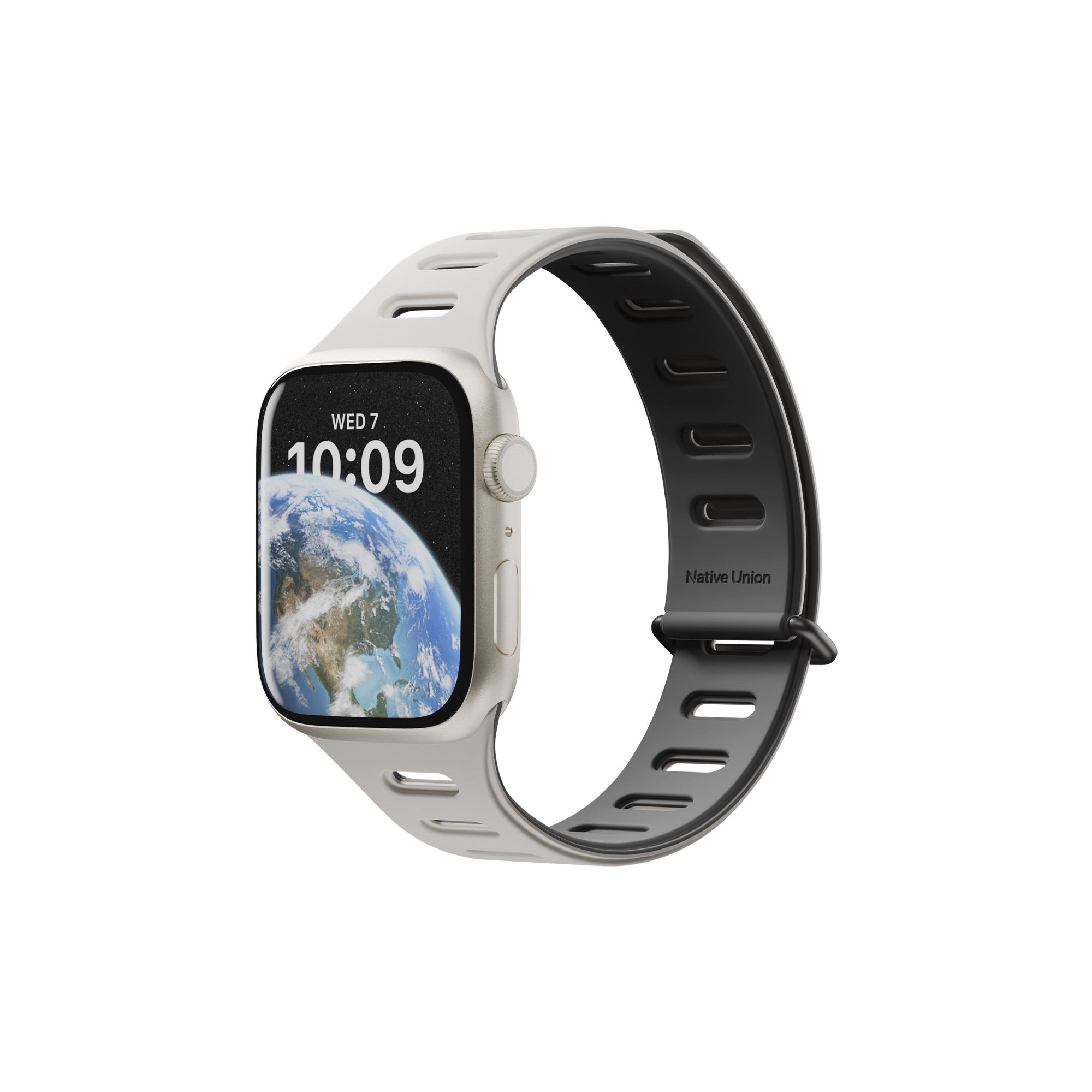 Native Union Active Watch Band For Apple Watch Ultra 42/44/45/49mm - Black/ Sandstone-1