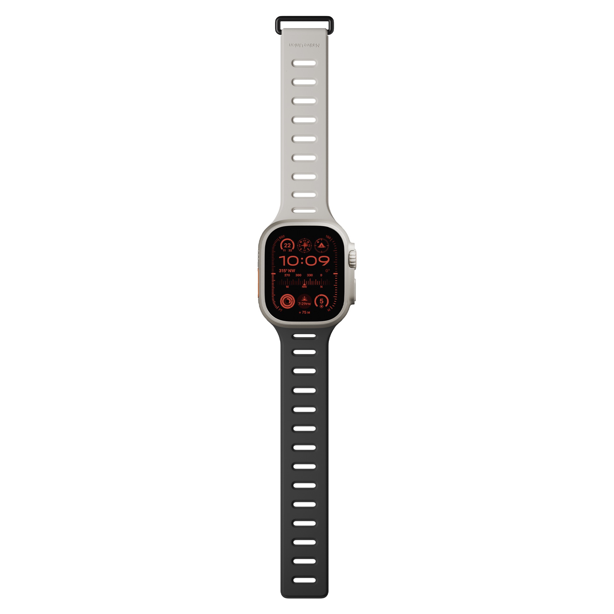 Native Union Active Watch Band For Apple Watch Ultra 42/44/45/49mm - Black/ Sandstone-6