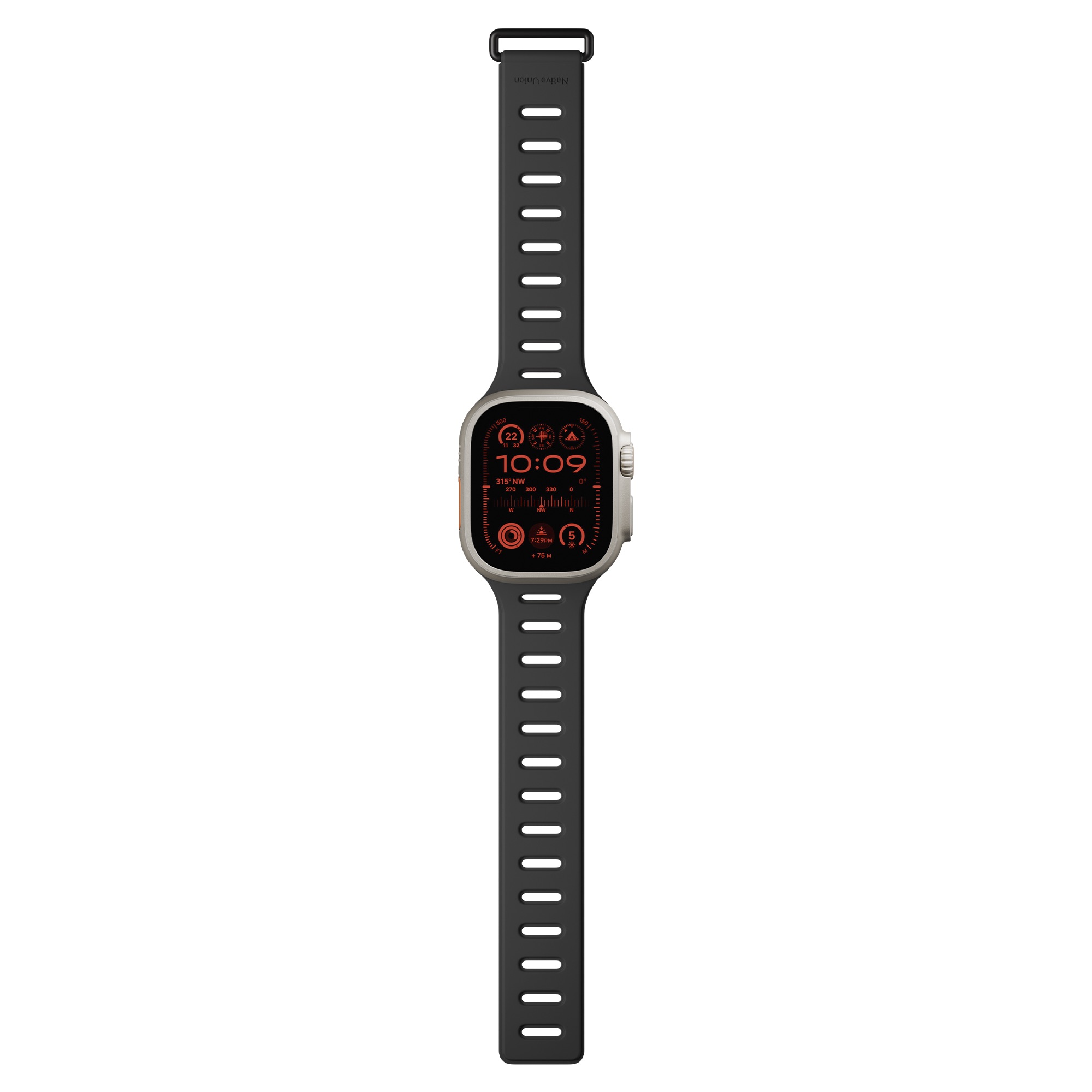 Native Union Active Watch Band For Apple Watch Ultra 42/44/45/49mm - Black/ Sandstone-3
